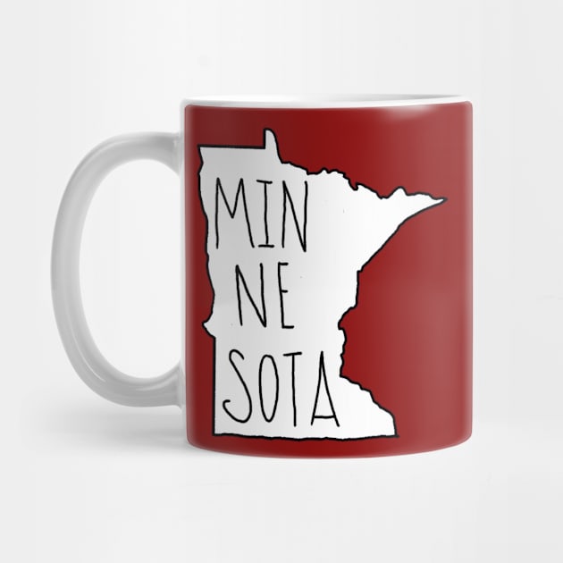 The State of Minnesota - No Color by loudestkitten